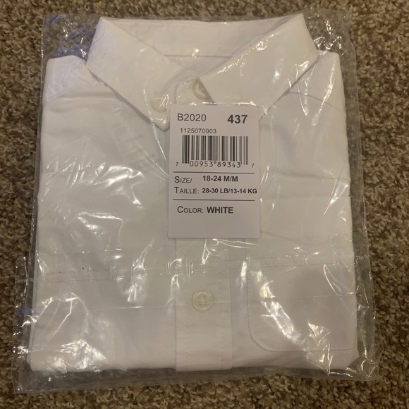 NWT 18-24M Toddler Button-Up Shirt - Picture 1 of 2